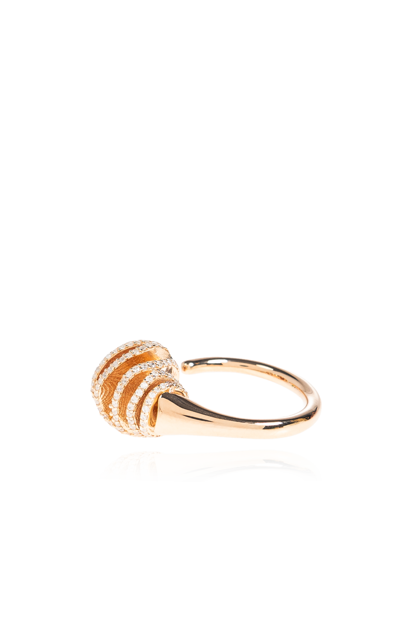 Bottega Veneta Gold-plated ring | Women's | Vitkac